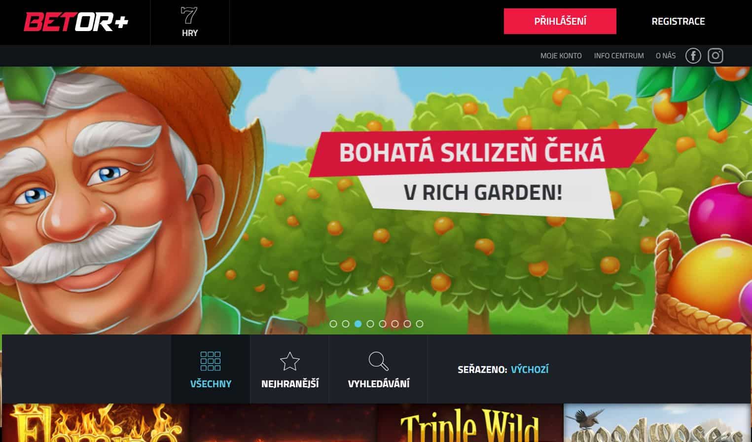 Betor casino přihlášení