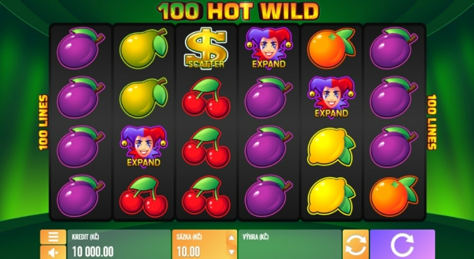 100 Hot Wild od Tech4bet