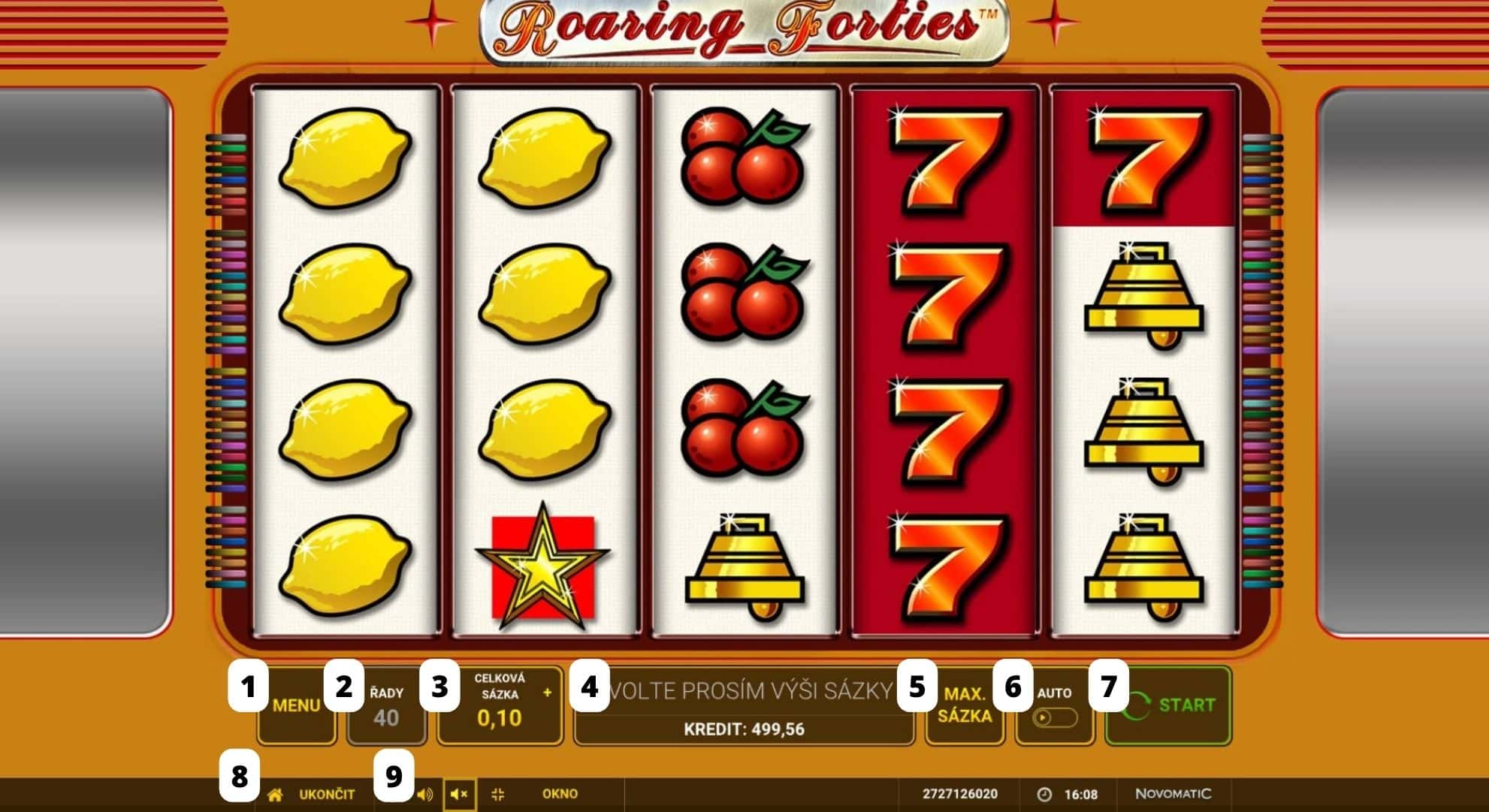 Roaring Forties online automat