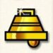 Symbol Zvon automatu Roaring Forties od Novomatic