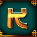 Symbol Písmeno K automatu 8 Golden Dragon Challenge™ od Pragmatic Play