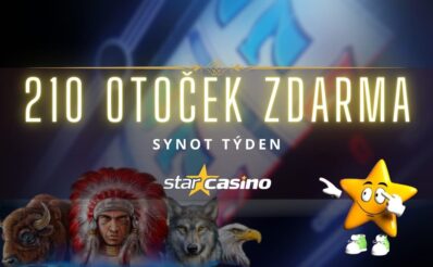 Star Casino - 210 otoček zdarma