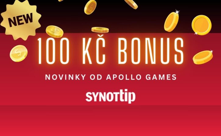 Synottip - 100 Kč Cashback